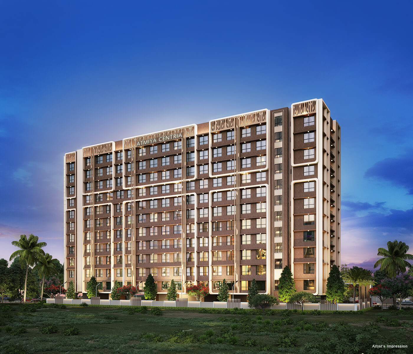 Atmiya Centria &mdash; Exterior Render